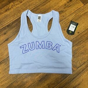 Zumba Fitness Purple Crop Top